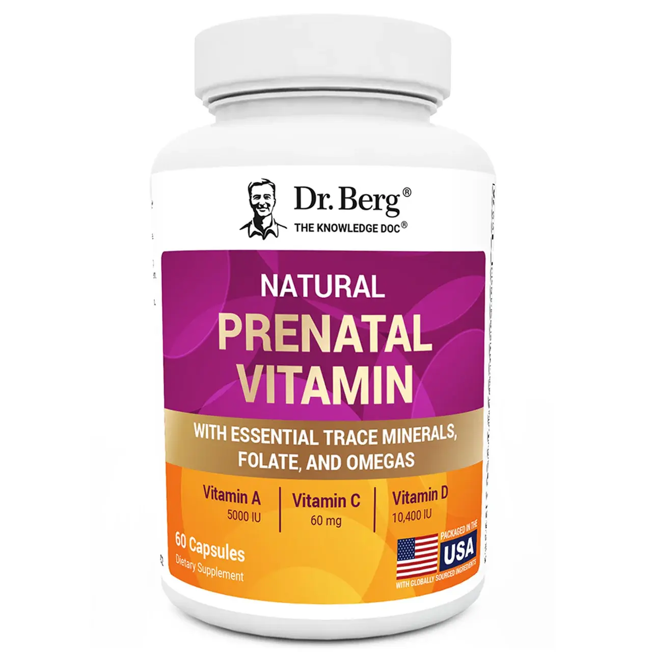 Dr. Berg Natural Prenatal Vitamins Capsules